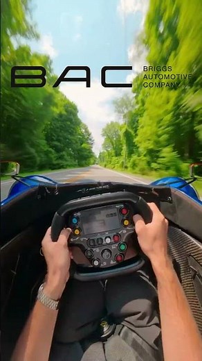 POV Drive in a BAC MONO R | Extreme Single-seat Supercar! #bacmono