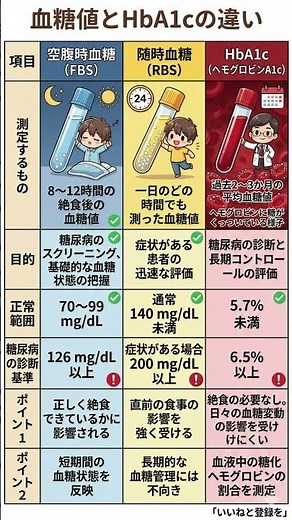 【糖尿病】血糖値とHbA1cの決定的な違い！健康診断の結果を正しく読み解き、最悪の事態を防ぐ基礎知識