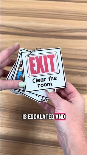 Tips for Using Behavior Crisis Visual Cards