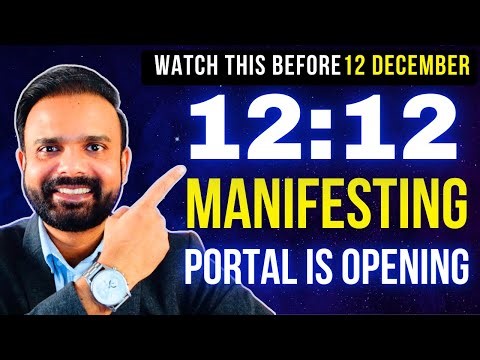 12:12 Manifestation Ritual (Do This Today - 12 December) Manifest Your Dreams (Step-by-Step Ritual)