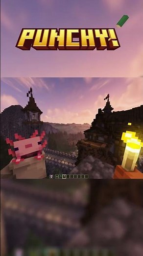 Punchy! Resourcepacks compat. #minecraft #minecrafttutorial #minecraftbuilding #gaming #mc #edit
