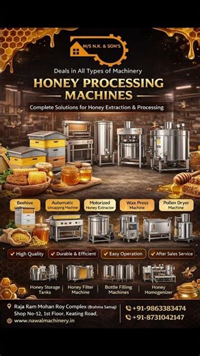 🚀 START YOUR OWN HONEY PROCESSING BUSINESS TODAY! 🍯