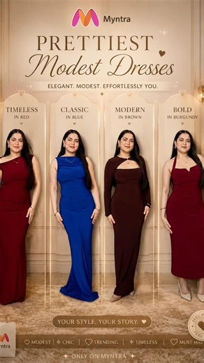 Myntra Modest Dresses #trending #dress #modestfashion #shortvideo #shortsviral #viral #trending