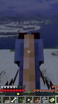 Minecraft Survival Hack! ⛏️💎 #MinecraftTips