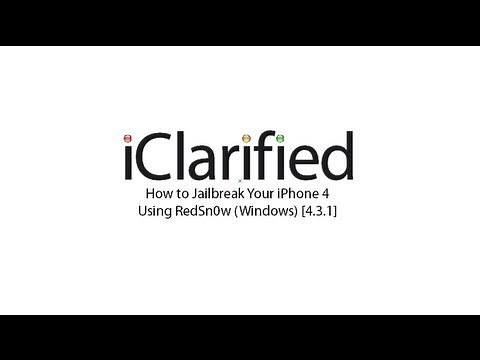 How to Jailbreak Your iPhone 4 Using RedSn0w (Windows) [4.3.1, 4.3.2]
