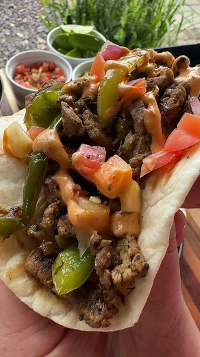 Bold, juicy, and full of flavor—Grill Mates 30-minute Brazilian Steakhouse Marinade brings your steak fajitas to the next level. Explore all of McCormick Grill Mates' 50 flavors this grilling season! | McCormick Grill Mates