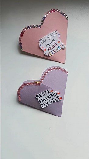 👭Geschenk für BFF basteln💜BFF Geschenke selber machen #shorts #basteln #geschenkidee #bestie