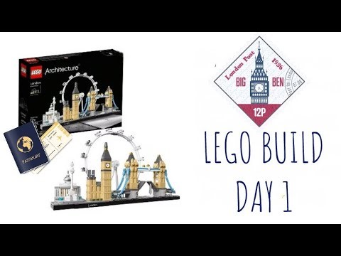 Building a LEGO London Architecture Day 1 || Build Your Own City with LEGO