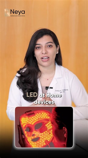 Home LED masks vs In-clinic LED masks Treatment!