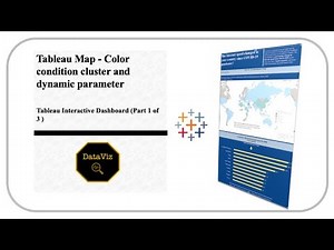 Cluster analysis in #tableau map and how to add parameter - Tableau Dashboard Practice(Part 1 of 3)