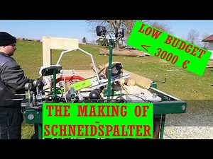 Eigenbau Schneidspalter | Homemade Firewood Processor