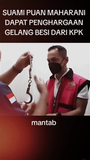 Puan Maharani Dapat Penghargaan Gelang Besi dari KPK