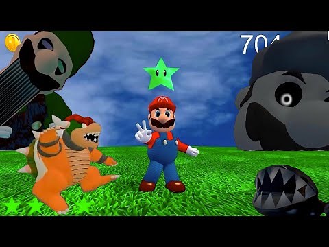 Super Mario Dolor HD: Full Walkthrough - All Green Stars & Secret Final