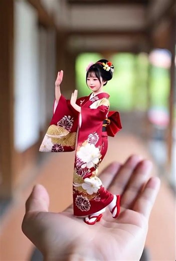 Japanese style mini dance 🇯🇵 | Palm Dances World