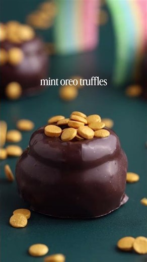 Mint Oreo Cheesecake Truffles