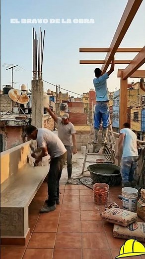 Así se Construye una Terraza de Lujo en una Azotea Mexicana #construccion #mexico #timelapse