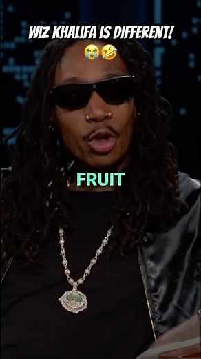 Wiz Khalifa is Hella Creative!🤣 #shorts #shortvideo #wizkhalifa #rapper #hiphop #hollywood
