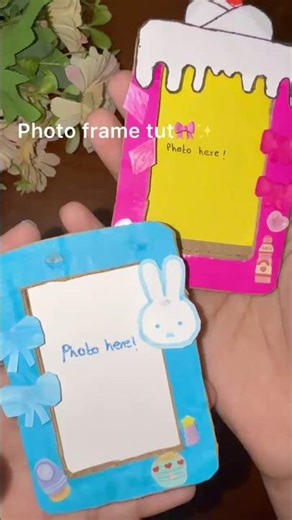 photo frame tutorial🫶🏻✨#craft #craftideas #art #drawing #cute