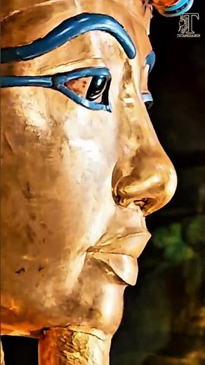 A Masterpiece of Pure Gold: The Sarcophagus of the "Boy King 110kg of Solid Gold #ancientegypt