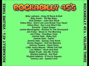 Rockabilly 45's # 3