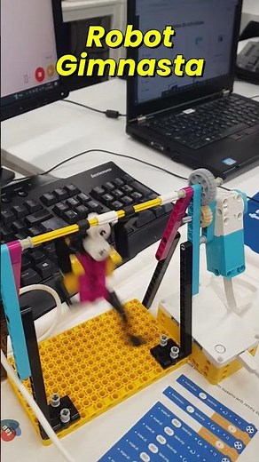 Robot Gimnasta con LEGO Spike Prime | Movimiento Automático #tauformar #formatoxavi