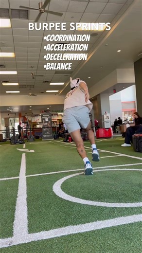 Burpee Sprints. Great for cardio, sprint day, skill test, and more. #burpees
