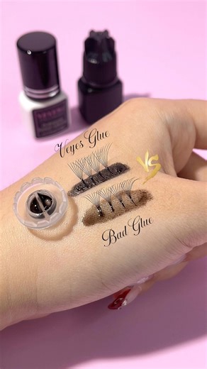 ✨ VEYES Glue vs Bad Glue ✨ Not all lash glues are created equal! Check out the difference: 💜 VEYES Glue: Perfect bond, secure hold, and no clumps. Your lashes stay flawless and last longer. 💔 Bad Glue: Weak hold, messy application, and lashes just don’t stick. Upgrade your lash game — choose reliability, precision, and results you can trust. 🫶 #VEYESLashes #LashGlue #LashArtist #LashTech #LashLife #LashExtension #FlawlessLashes #LashBoss #LashPro #BeautyTools #LashLove #LashGameStrong #LashTi
