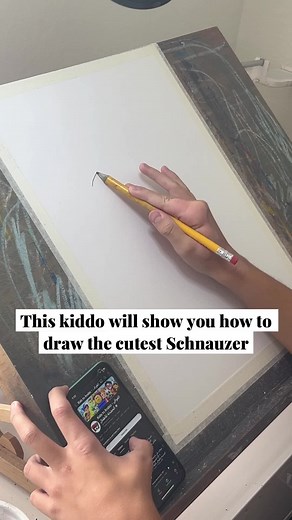 Learn to Draw a Schnauzer with our 15-Year-Old Prodigy Artist!