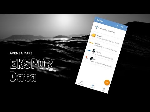 Ekspor Data Avenza Maps - Avenza Maps Data Export