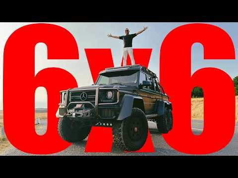 Mercedes G63 AMG 6x6 on the San Juan Islands and Off-Road