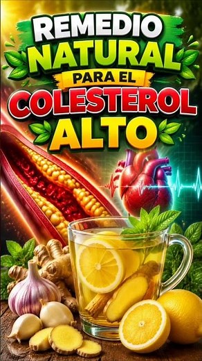 🟢✨ NATURAL REMEDY FOR HIGH CHOLESTEROL ✨🟢 #naturalhealth