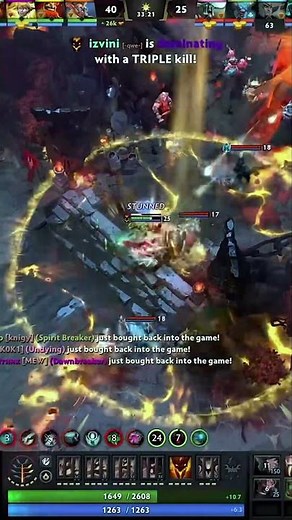 Final Boss Speedrun RAMPAGE 😱 #dota2 #rampage #clips