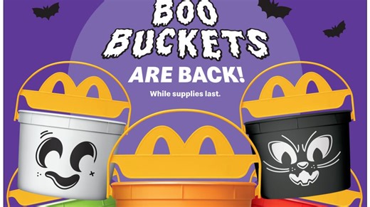 When will McDonald's, Burger King 2025 Halloween buckets return? Find out here
