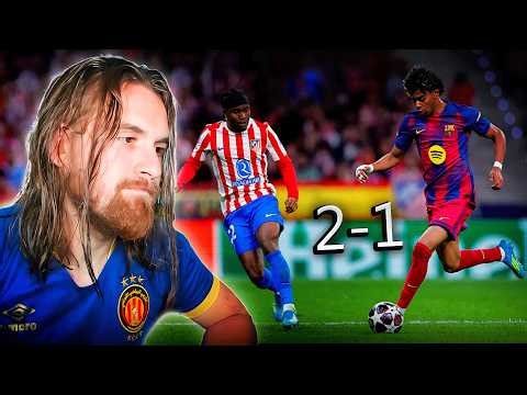 DEBRIEF ATLETICO - BARCA (1-2) ! NO LAST SQUARE FOR THE CATALANS...