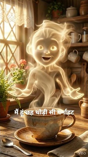 Magical Chai Spirit ☕✨ | Jadui Chai Ki Pyari Atma #shorts#ai #entertainment #MagicalChai #TeaLovers