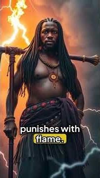 Sango's AMAZING Fire in the Sky #shorts #shortvideo #myth #history