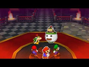 Mario & Luigi: Paper Jam Boss 12 - Bowser Jr. & Paper Bowser Jr.