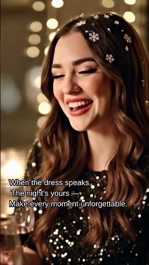 The Perfect Date-Night Dress | Sequin Style That Steals the Spotlight 💫.