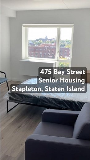 Furnished Studio in New Senior Housing Development in Stapleton, Staten Island