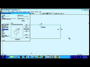 Half Wave Rectifier Design in PSpice Schematics