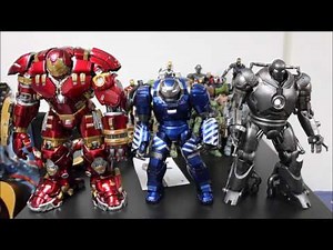 [UNBOXING] King Arts 1/9 Die-Cast Iron Man Mark 38 Igor (Feat. Hulkbuster)