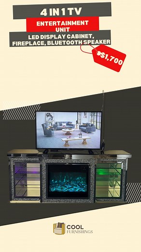 ✨ JUST ARRIVED! The Ultimate 4-in-1 TV Unit is here at Cool Furnishings ! ✨ 🔥 Color-Changing Fireplace 💡 LED Display Cabinet 🔊 Built-in Bluetooth Speaker 🌡️ Heat Comes Through– cozy warmth built right in All in ONE sleek, space-saving design that transforms your living room into a modern sanctuary. ➡️ Stylish. Smart. Super Cozy. ➡️ Perfect for chilly winter nights. 📍 Visit Us: Shop 425–427 Aylesbury St, Pakuranga Plaza 📞 Call Sunny: 021 174 2031 🌐 Shop Online: http://coolfurnishings.co.nz