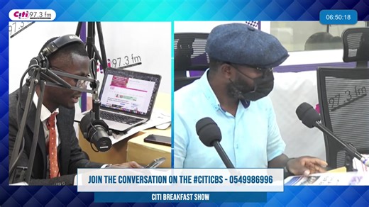 You are watching a live stream of the Citi Breakfast Show on Citi FM. #CitiCBS | Citi 97.3 FM