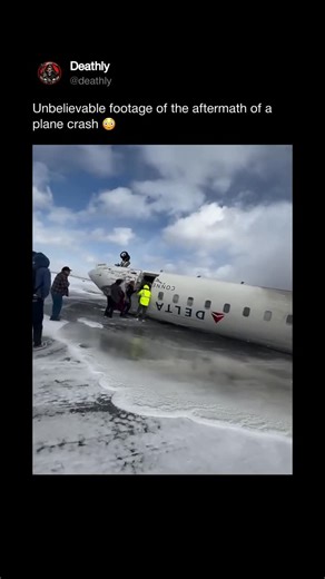 Deathly Videos | Delta Connection Flight 4819 was a scheduled regional flight from Minneapolis–Saint Paul International Airport (MSP) in the U.S. to Toronto... | Instagram