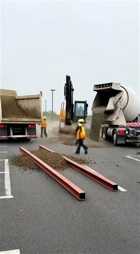 Old Parking Lot Transformed into Modern Glass Office Tower! 🏢 Timelapse Build