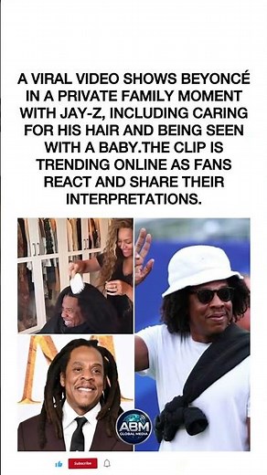 Beyoncé & Jay-Z's Family Moment Goes Viral – Hair Care & Baby 😳 #beyonce #jayz #viral