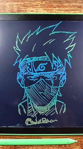 Watch me bring Kakashi Hatake to life on an LCD drawing pad — Slade-style! 😎 ‎From rough lines to pure perfection 🔥 — this transformation will blow your mind! ‎Can you guess how long this took? ⏱️ ‎Drop a ⚡ if you’re a true Naruto fan! 🍃 ‎Don’t forget to follow for more epic anime art and speed drawings! 🎨 ‎ ‎#Kakashi #naruto #kakashi #LCDDRAWING #speeddrawing #sladestyle #animeart #digitalart #artchallenge #narutofans #epicdrawing #Drawingtransformation #artvibes #viralart #sketchtomasterpi