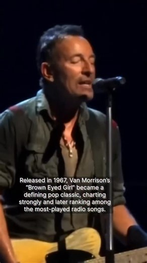 Songs by Springsteen on Instagram: "The story behind “Brown Eyed Girl” a song by Van Morrison covered by Bruce Springsteen"