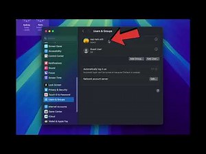 How To Change A Mac Computer Username | Macbook Air & Macbook Pro