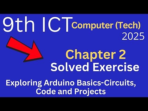 class 9 ict chapter 2 solved exercise mcq short question and long qquestions.
